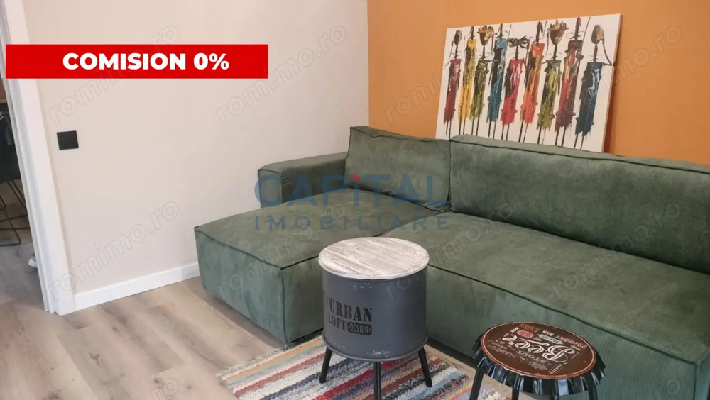 Apartament 3 camere | Finisat si mobilat | 57 mp | Floresti |