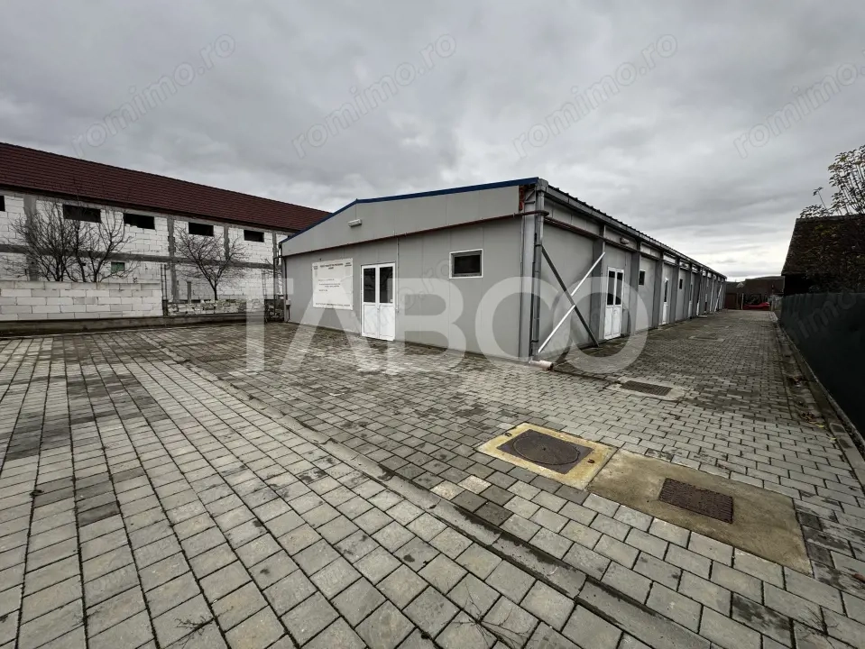Hala productie de inchiriat 531 mpu cu teren 1103 mp Cristian Sibiu