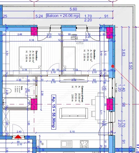 COMISION 0 !! Apartamente 1-3 camere, 37-60 mp, intermediar, garaj, zona Terra