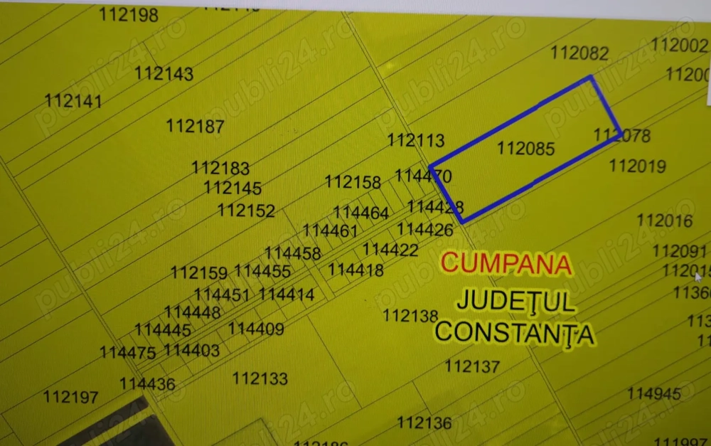 Vand teren extravilan 18.100 mp, Cumpana, Constanta