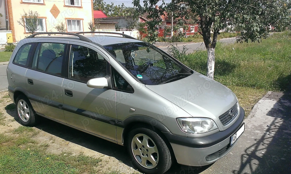 Opel Zafira, 2001, 1.6, benzina si gaz - 7 locuri