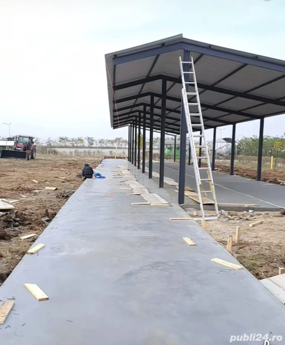 vând hală metalică 10 cu 20 la 4500  