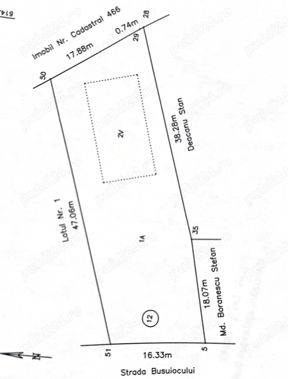 Teren de vânzare intravilan - Dridu
