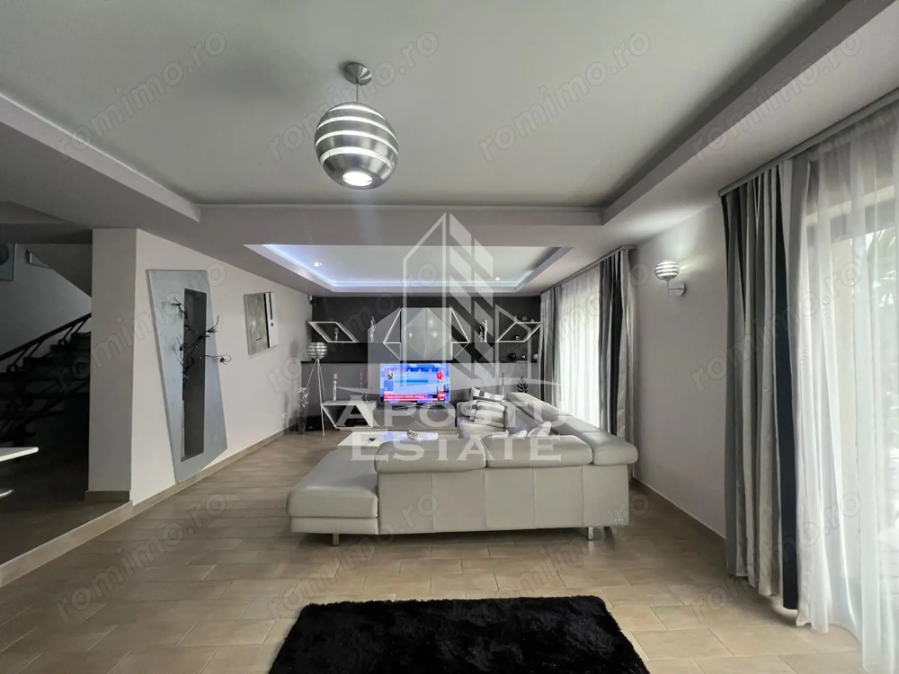 Vila de lux în Dumbrăvița cinci camere