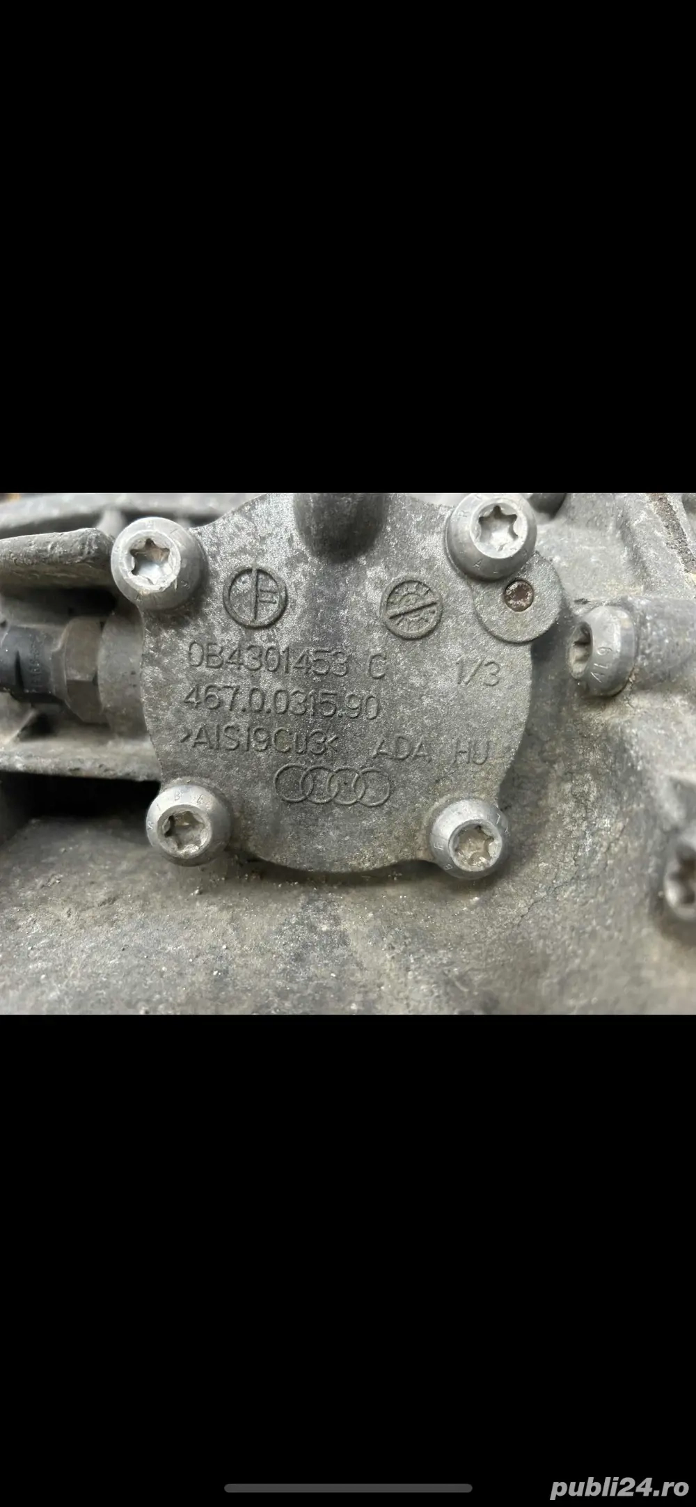 Cutie audi a4 b8 manuala 