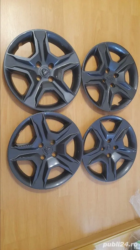 Set  4  Capace Roti R16 Originale DACIA 