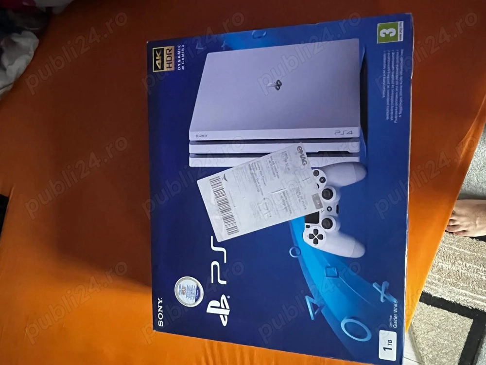 Vând ps4 pro 1tb full HDR 4k dinamyc fără probleme 