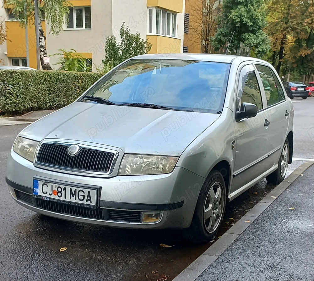 Vand Skoda Fabia 2002, benzina 1.4 L, MPI