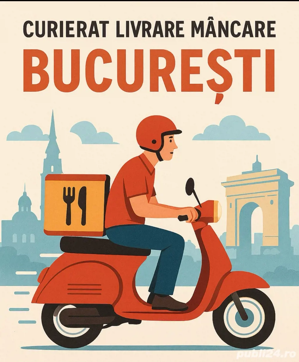 Angajam curieri livratori BoltFood, Glovo, Wolt-Bucuresti 