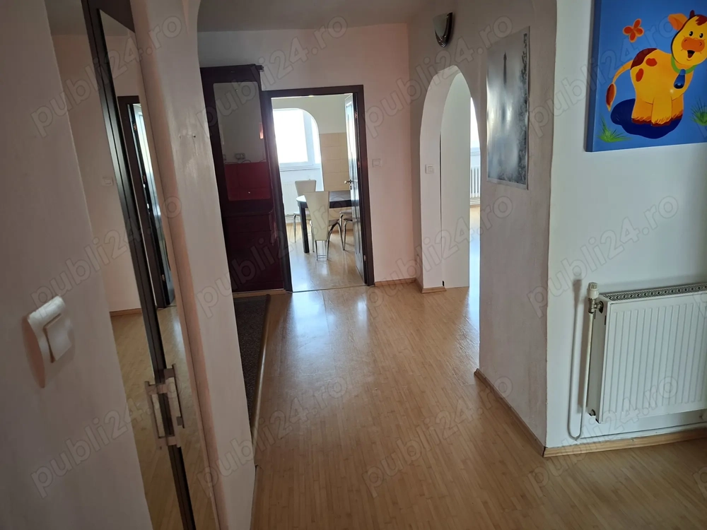 Închiriez apt 3 camere 81 mp, Lunca Cetățuii 