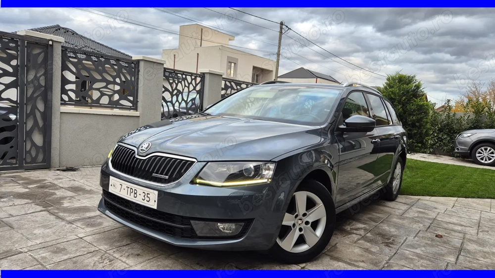 Skoda-Octavia-Greenline-Bi-Xenon-Navi-6+1-Viteze-incalzire-Scaune-