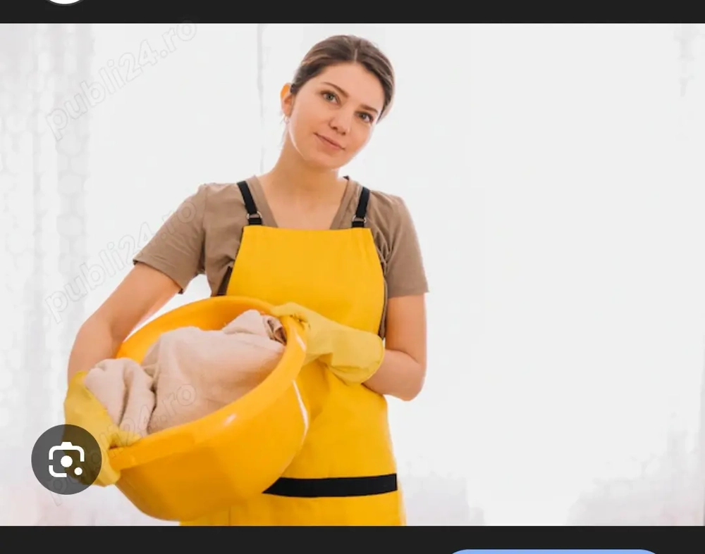 Doamna Curatenie  MENAJ o data pe saptamana 500 ron luna