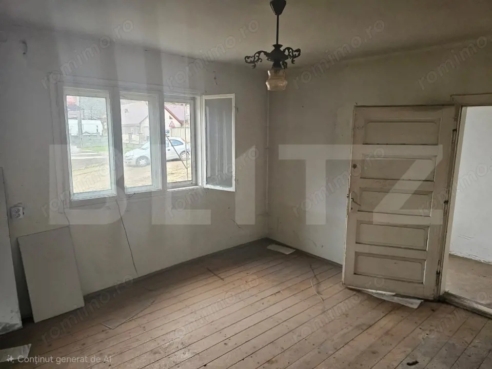 Casă cu 4 camere, demisol şi teren 300 mp, Mihoeşti, Câmpeni