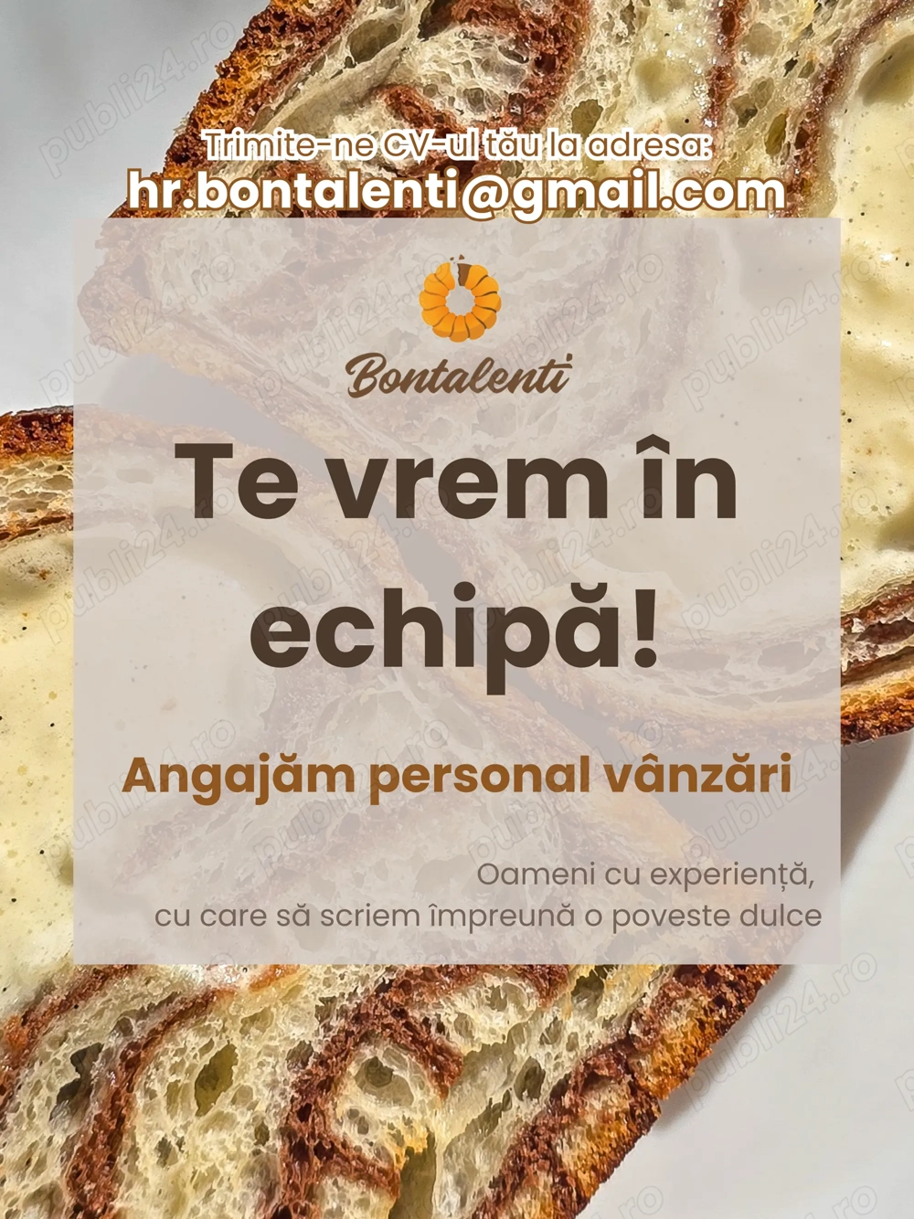 Bontalenti angajează personal vânzări 
