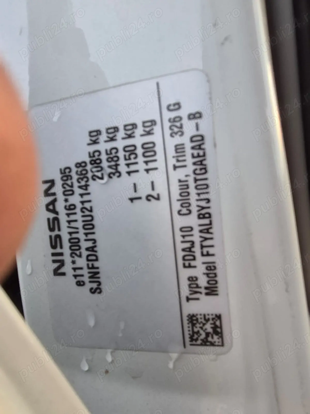 Nisan Qasqai  2l diesel 150 c.p.