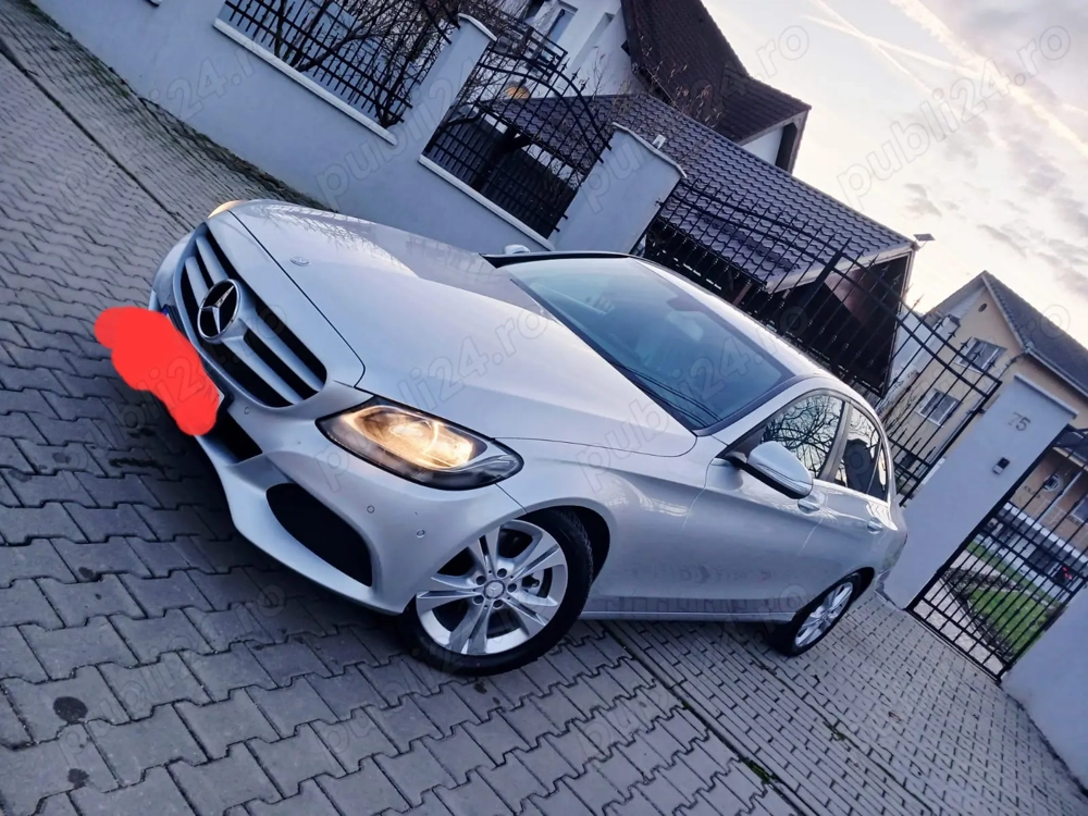 Vand Mercedes C 2014 diesel 2.2 170cp posibil schimb
