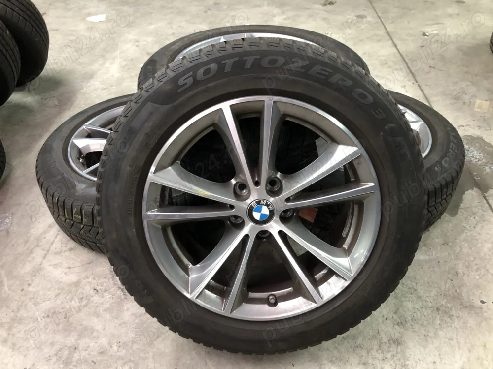  set jante original BMW G30 G31 styling 631 r17 avelope Dunlop 225 55 17