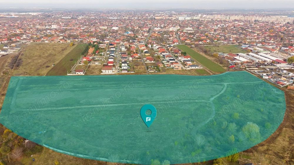 Loturi de case în zona Bujac,  Arad.