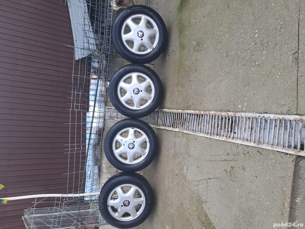 Jante din aluminiu cu anvelope mixte