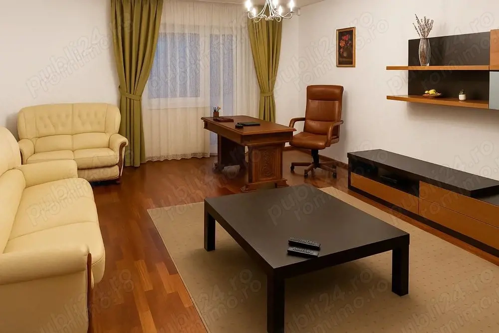 Apartament exclusivist 3 camere, Herăstrău – parter, terasă,  139 mp utili