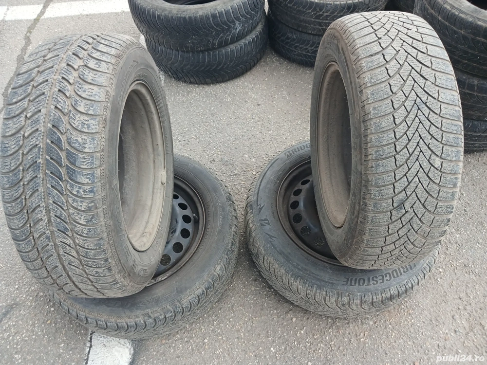 Genti cu cauciucuri  195x65x15 