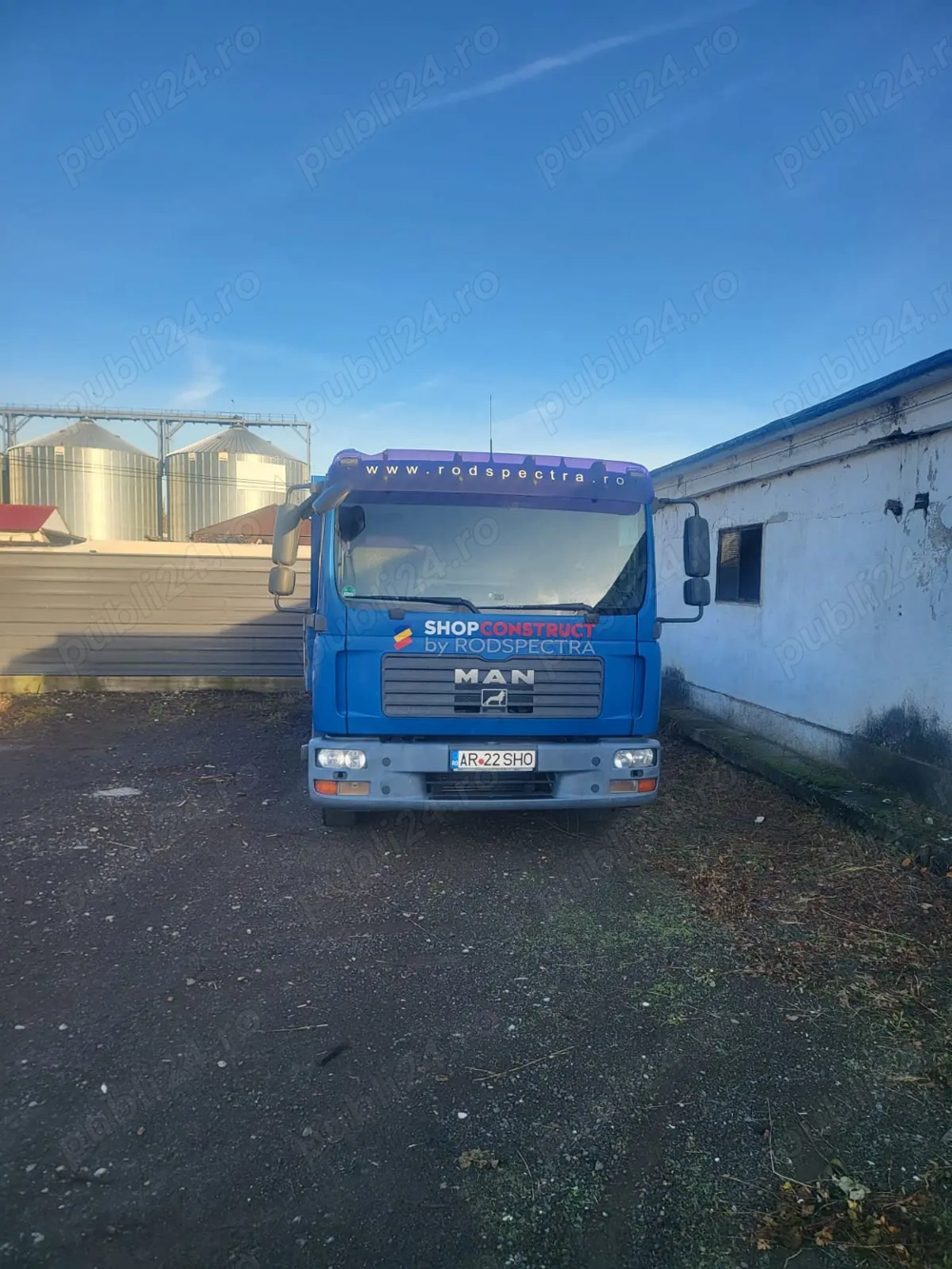 Vând MAN TGL 12.210, fabricat 11.2008, în stare tehnică foarte bună, întreținut.