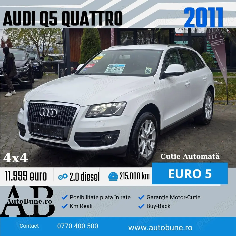 Audi Q5 Quattro 2.0 Diesel 170 CP | Automata | 2011 |