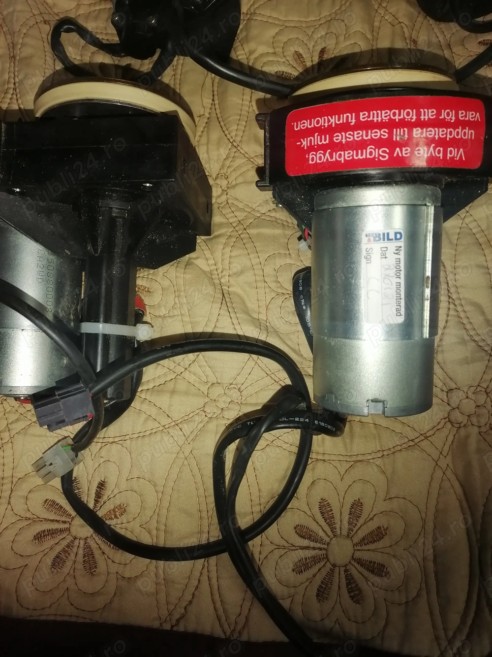 motoare  de curent continuu