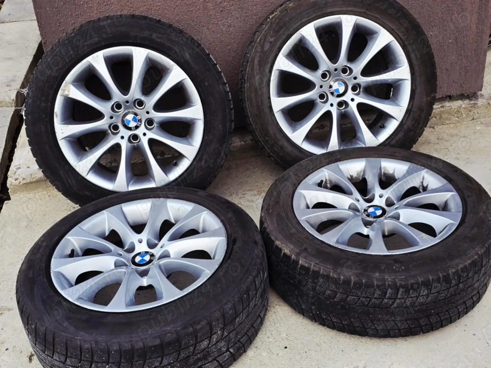 Vand jante bmw pe 17 cu cauciucuri m+s 