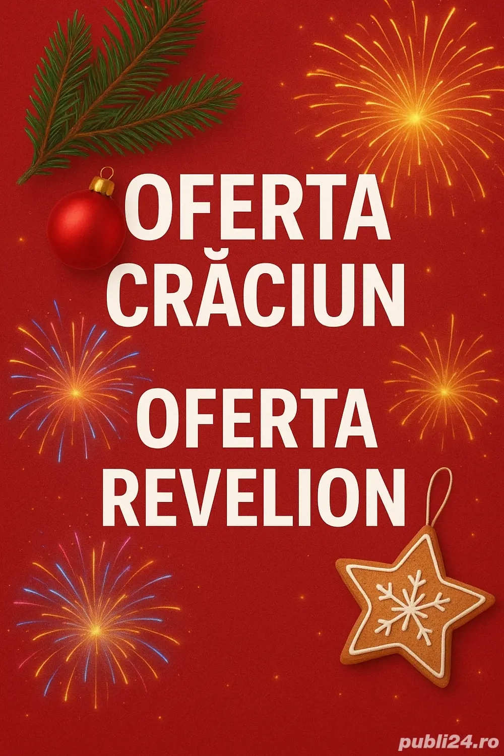 Ofertă Crăciun - Ofertă Revelion