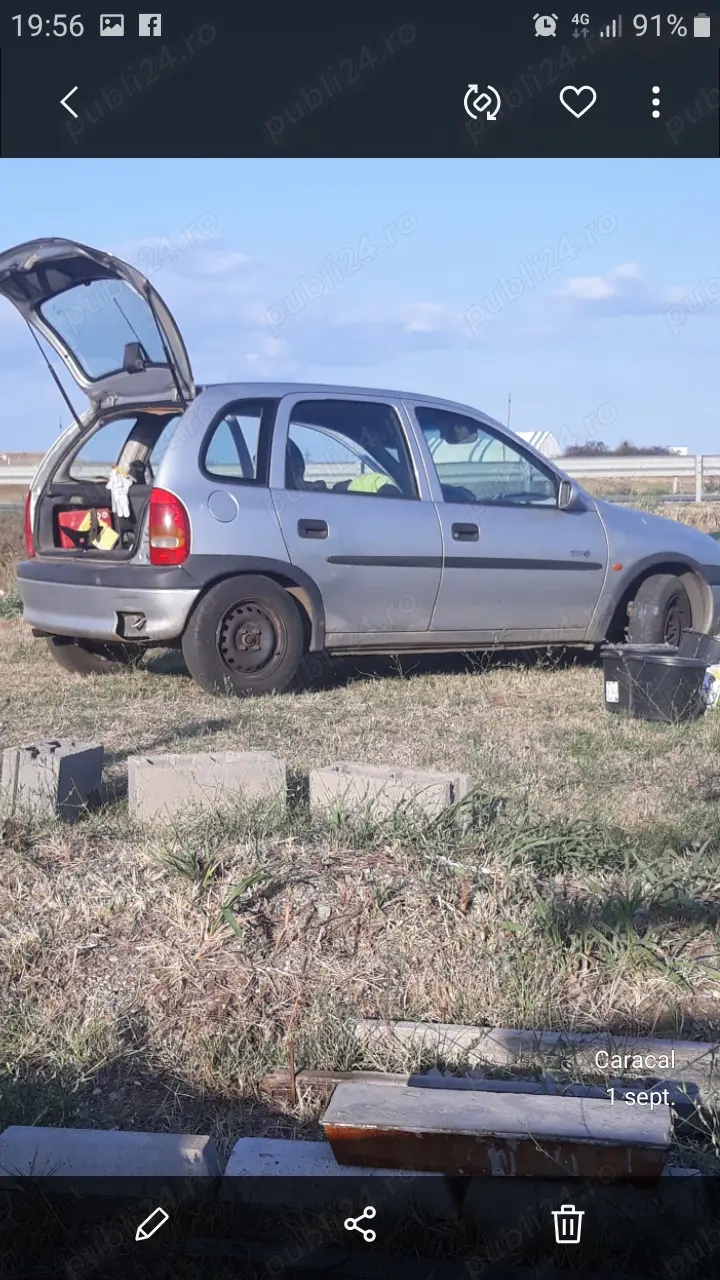 Opel corsa 1,2 hidramata fără tip si asigurare 
