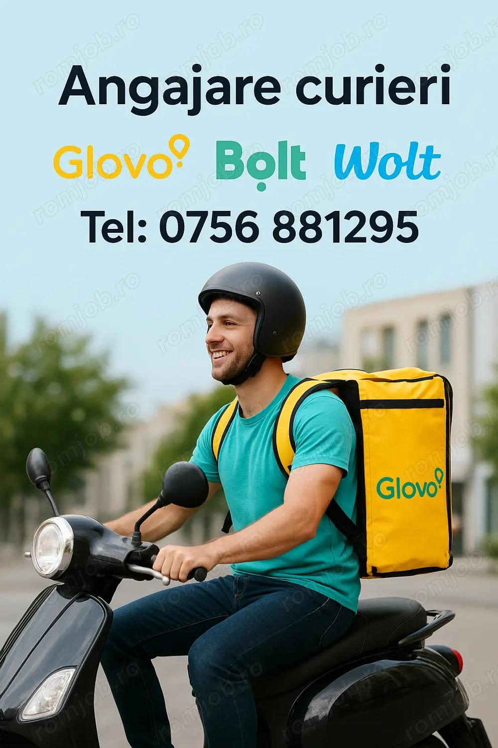 Angajez curieri bolt food
