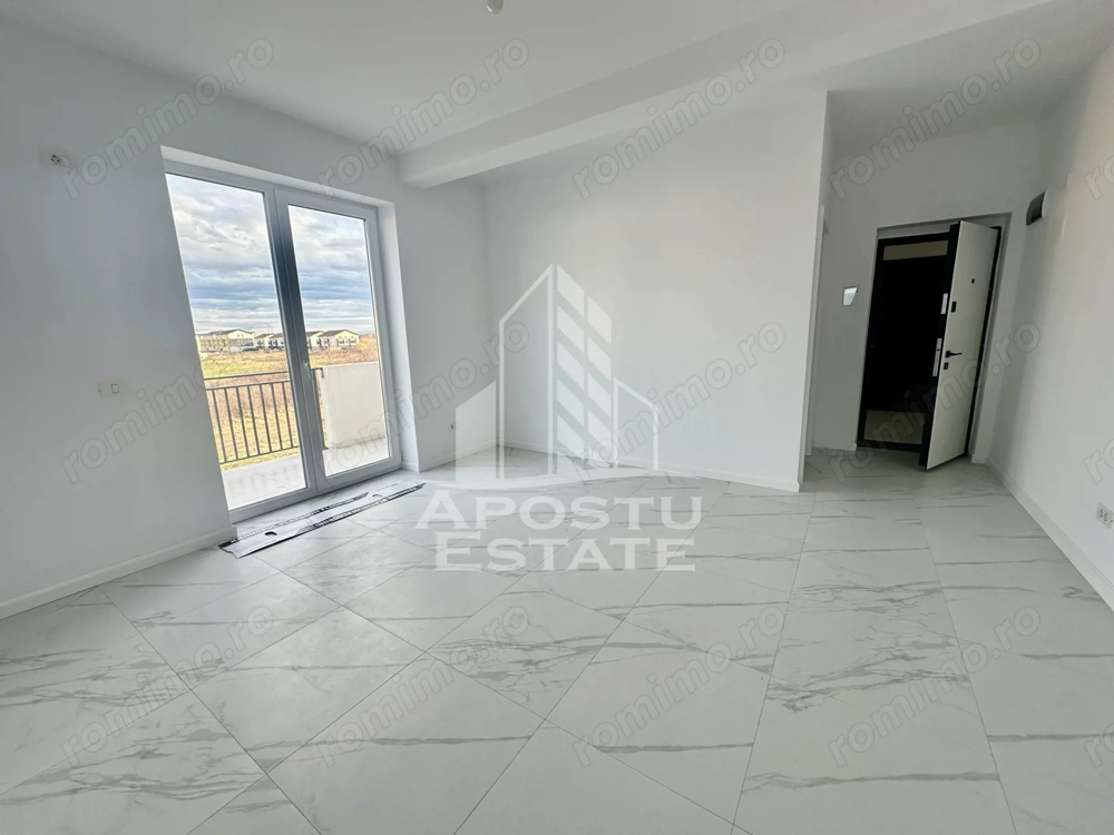 Apartament cu 2 camere, bucatarie inchisa, etaj intermediar, Giroc