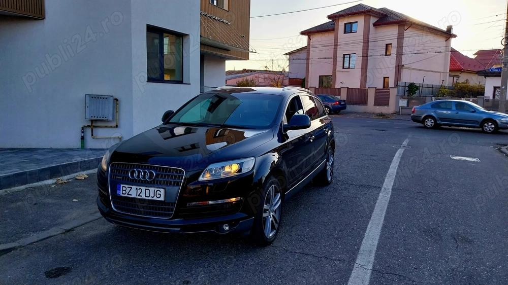 Audi Q7 An 2008 Suv 7 Locuri 3.0 Tdi Jante R20 Proprietar Fiscal   