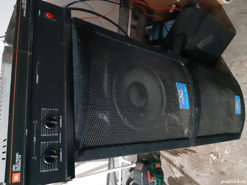 boxe cu amplificator jbl