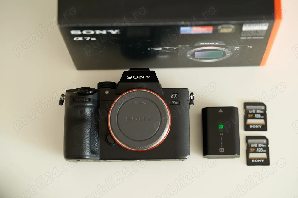 Sony A7 III Mirrorless 24MP Full Frame 4K   SONY ILCE-7M3 (body)