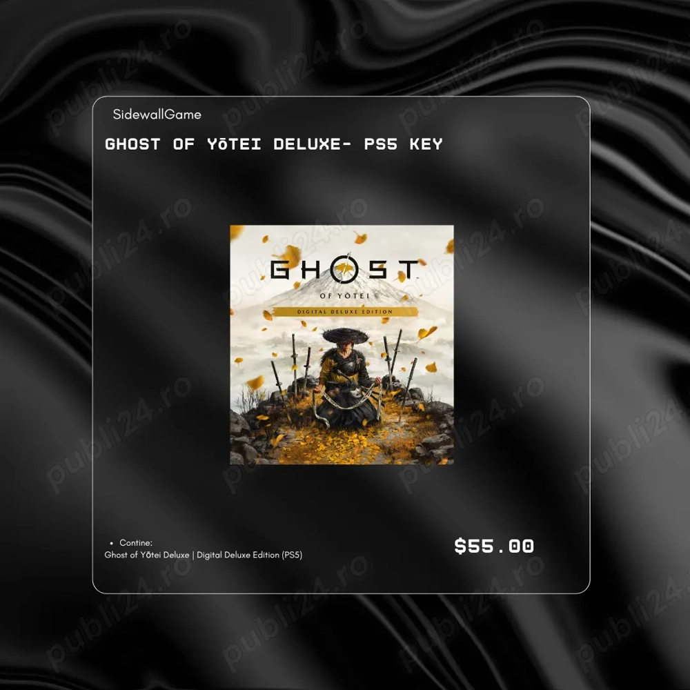  Ghost of Yotei PS5 Key
