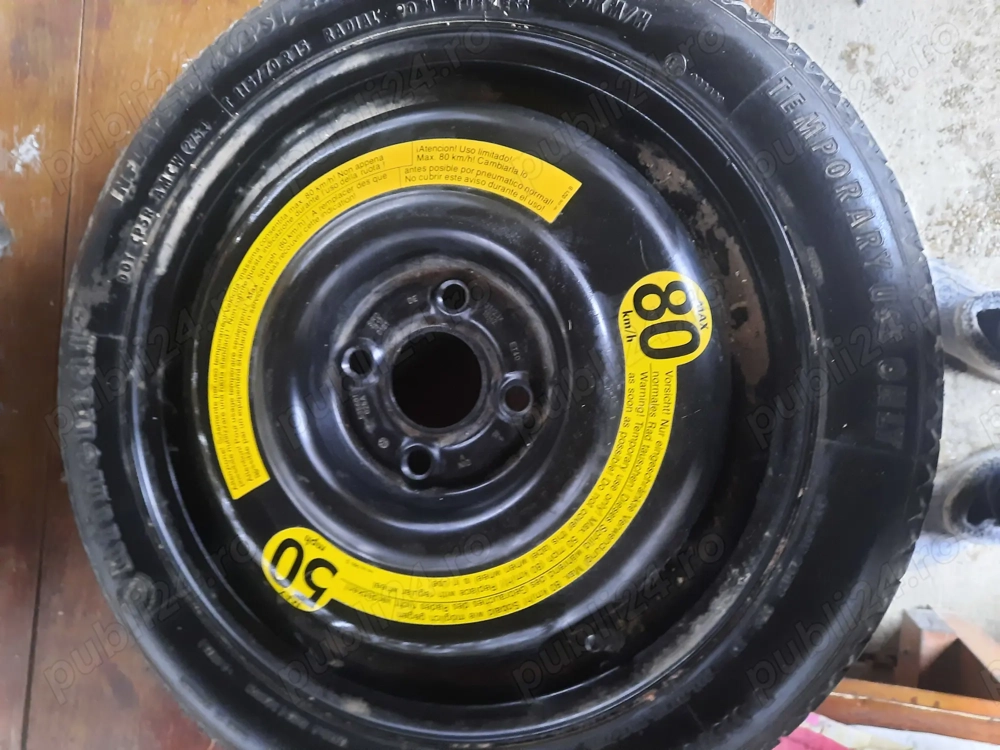 Roata de rezerva 115 70 R15
