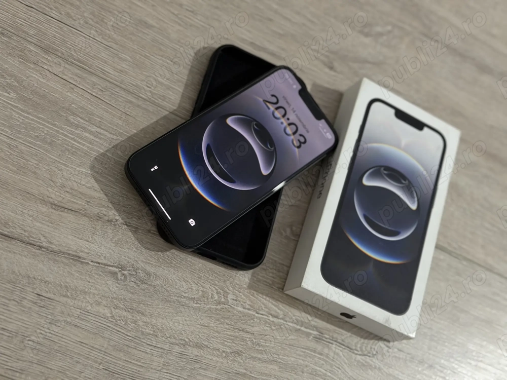 Vând iPhone 16e black 128GB