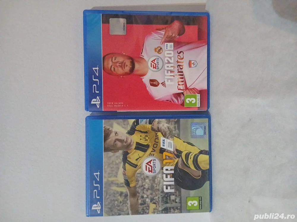 Vând FIFA 17 si 20 pentru PS4