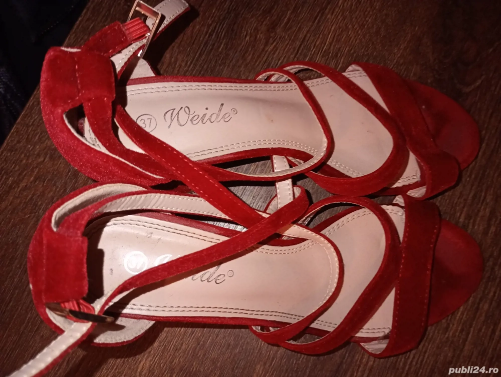 sandale elegante cu toc 