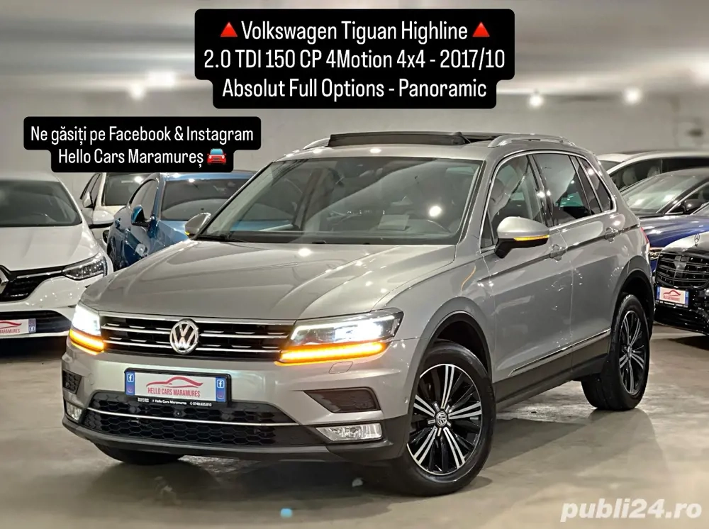 Volkswagen Tiguan Highline 2.0 TDI 4Motion 4x4 Full Options 2017 10