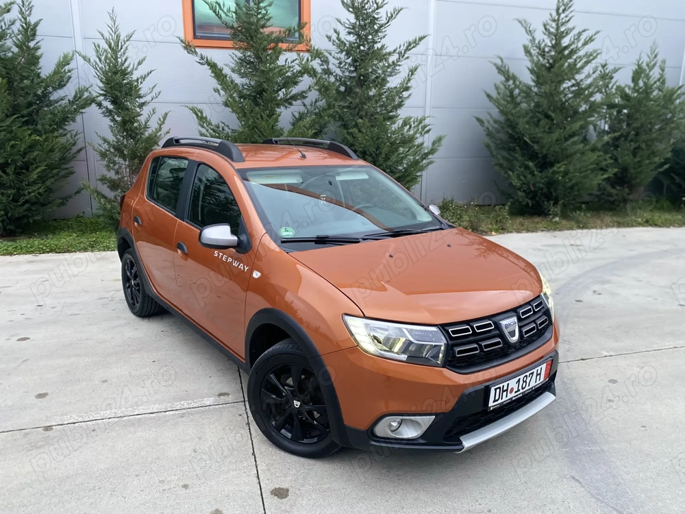  Dacia Sandero Stepway Facelift 2018 1.5 dCi Euro 6 Navi Cameră semi-piele-Germani