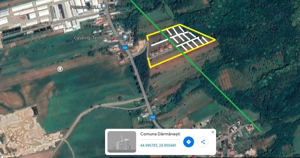 Teren Intravilan Parcelabil