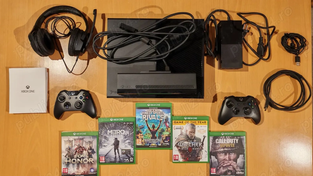 Xbox One 1TB + Kinect + Bonusuri