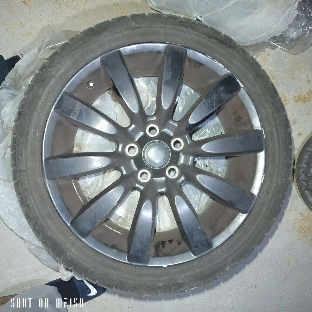 Vand jante pe 18" Mitsubishi lancer+2 anvelope naproape noi de vara