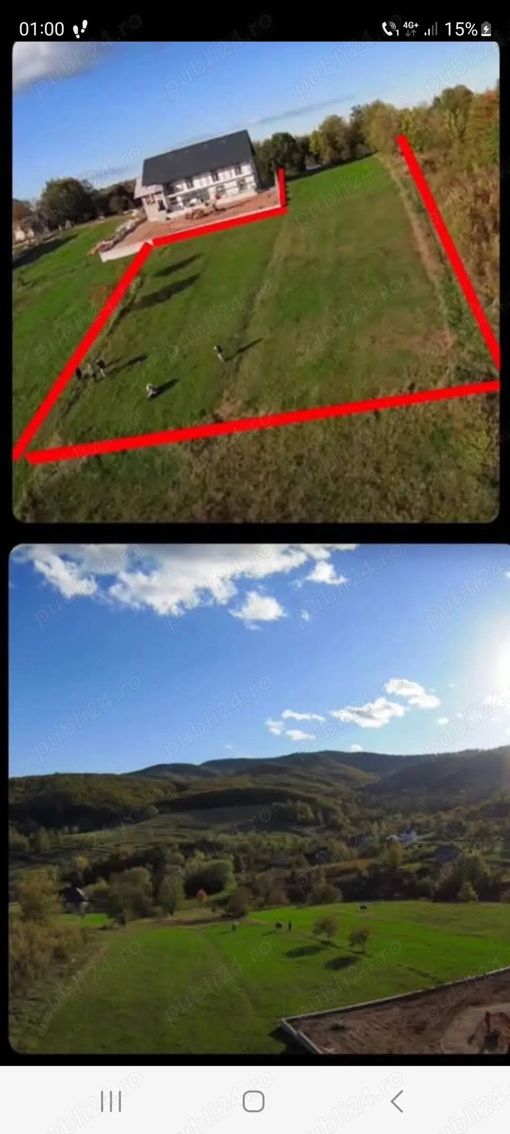 Vând teren aprox.30 ari