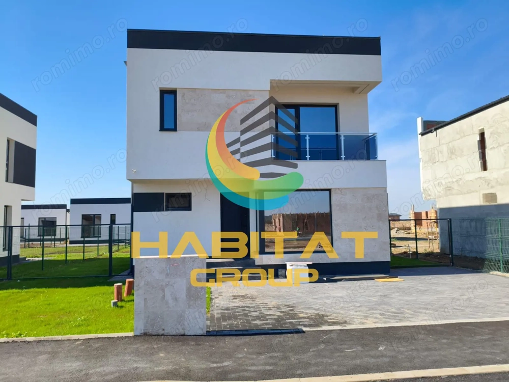 Vila Moderna 4 Camere, Teren 454 mp, Utilitati Incluse - Vidra