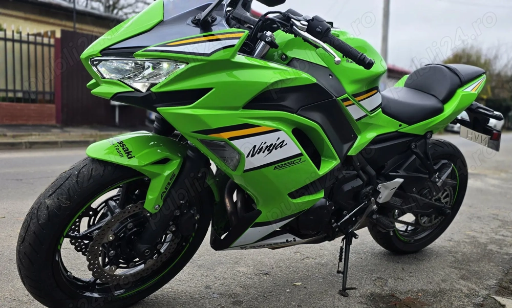 Kawasaki Ninja 650 model 2025, pentru permis A2 sau A, inmatriculata