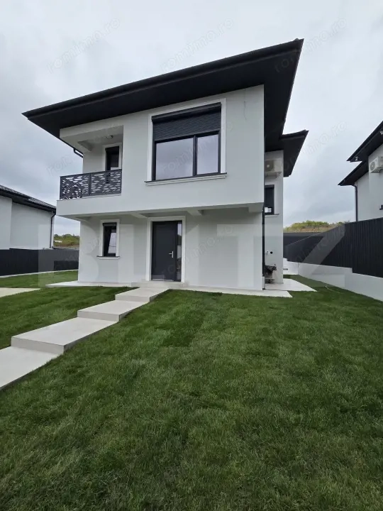 Casă individuală P+1, 127 mp + 495 mp teren, zona Visani